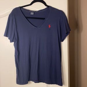 Polo v-neck